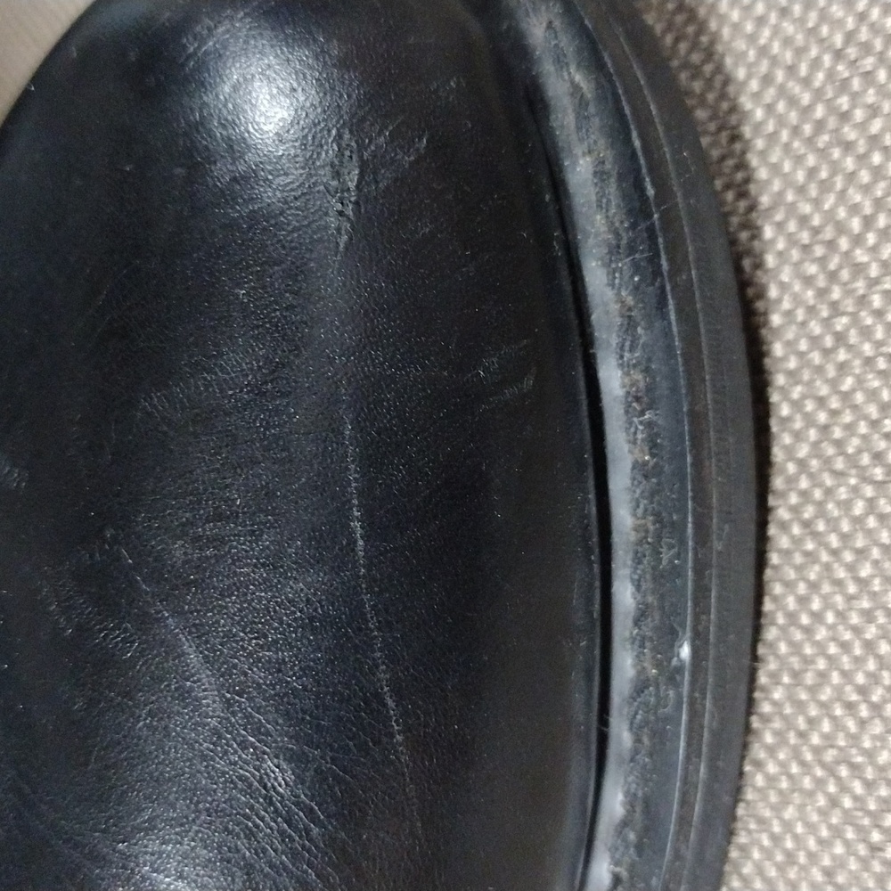 Harley-Davidson black leather boots 8 - Picture 13 of 14